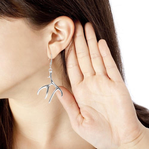 Deer horn jewelry antlers - horn,