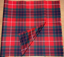Fraser Red Modern  Tartan 100%