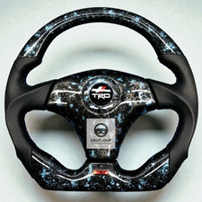 TRD Forged Carbon Steering