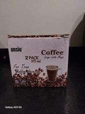 Large Latte Mugs X 2 New And