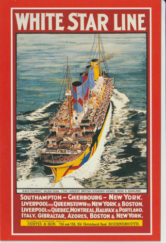 White star line rms - ,