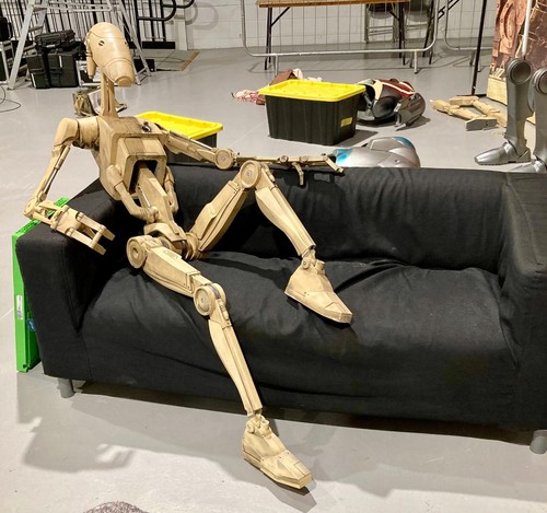 Star wars battle droid life - star, b1