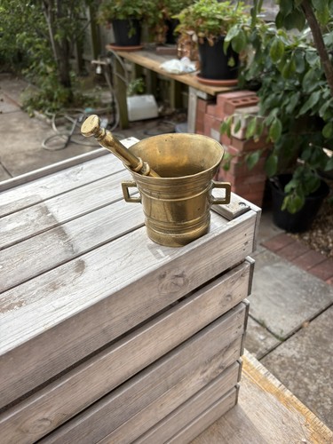 Antique 1825 solid - solid, brass