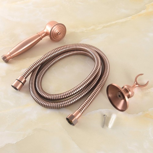 Antique red copper bathroom - copper,