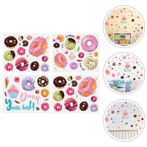 Sheets wall donut decal - sheets,