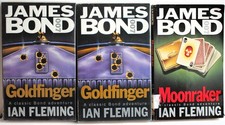 3 X JAMES BOND PAPERBACK BOOKS