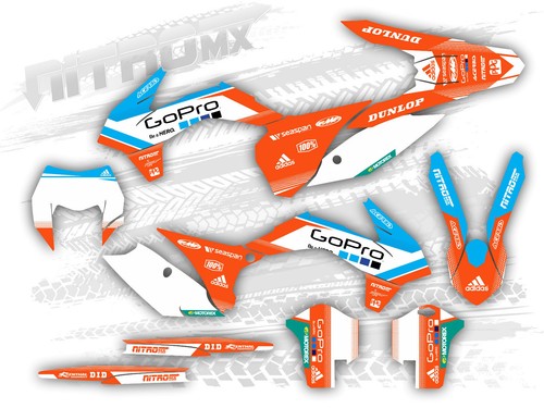 Nitromx graphic kit - nitromx, ktm