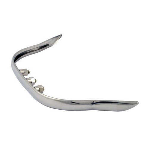Front fender trim chrome - fender,