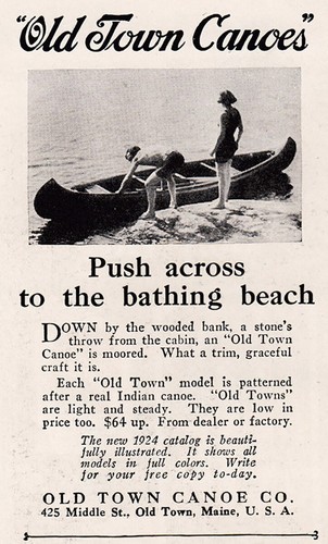 1924 old town canoe - 1924,