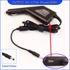Laptop DC Adapter Car Charger