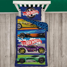 Hot Wheels Single Duvet Cover