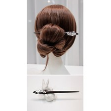 Beauty hair stick black - k-beauty,