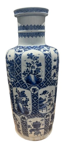 Large chinese blue white - chinese,