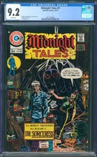 Midnight Tales #9 CGC 9.2 Wayne Howard Art Charlton Horror White Pages 1974