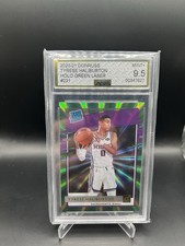 Tyrese Haliburton Donruss Rated Rookie Green Laser - AGC 9.5