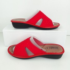 Pavers Womens Sandals UK 6 Red
