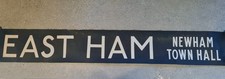 Old Bus Destination Blind For