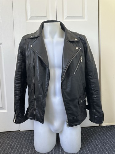 Zara biker jacket mens medium - mens,