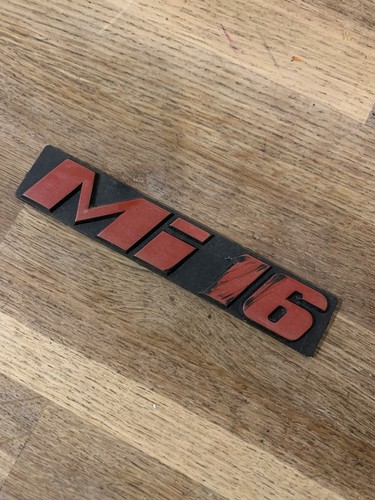Peugeot 405 mi16 badge rear - 405,