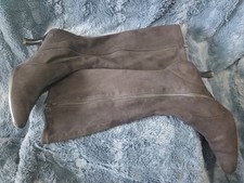 Size 6 EEE BLACK SUEDE