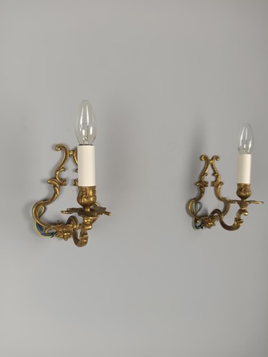 Pair french antique single - of,