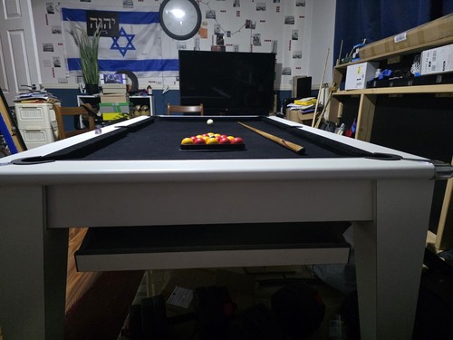 Slate bed pool table 7ft - slate, 4ft