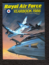 RAF Yearbook 1986 (Canberra, Lancaster, Buccaneer, Tupolev Bear Cutaway, Vulcan)