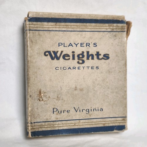 Players weights cigarette box - players,