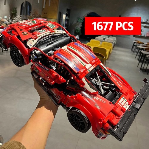 Build blocks technic ferrari - build,