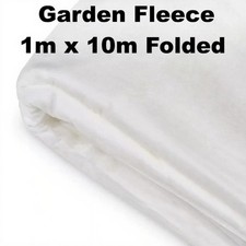 Garden Plant Fleece Frost Protection Winter Cover 1m x 10m 18gsm Horticultural