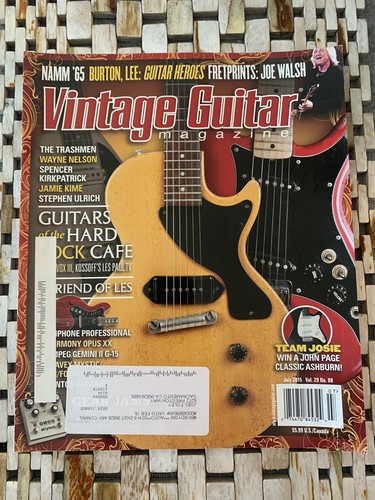 Vintage guitar magazine - guitar,