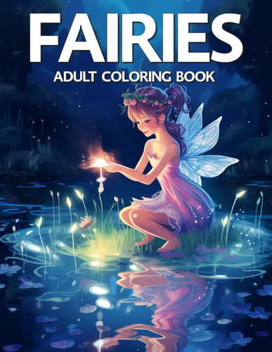 Forest fairies coloring book - fairies,