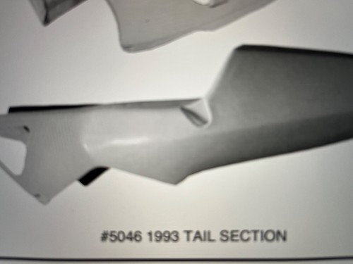 1993 honda rs250 seat tail - rs250,