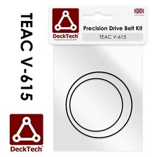 DeckTech™ Replacement Belts for TEAC Cassette Player V-615 V615 V 615