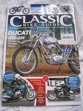 CLASSIC BIKE GUIDE MAGAZINE MAR 2020 DUCATI TRIUMPH TIGER CUB NORTON ES2 EUROPEA