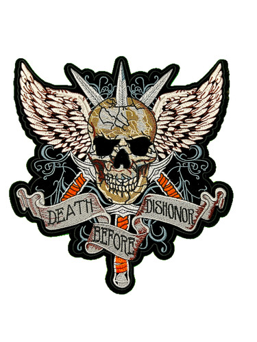 Cafe racer biker - racer, patch