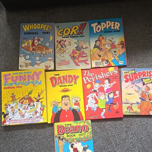 Vintage comic annuals - vintage,