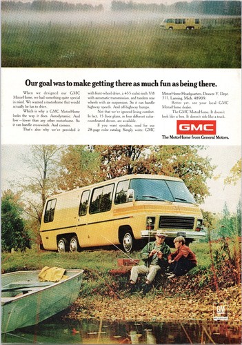 Gmc motorhome vintage - motorhome, 1974