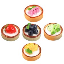 5 Pcs Lifelike Fake Cakes