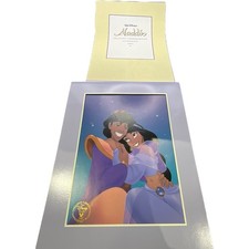 Disney Aladdin 1993 Lithograph