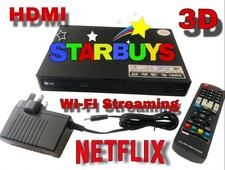 LG BP550 - HDMI 1080p USB DVD/3D Blu-ray Disc Player With Remote Control