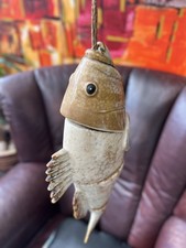 Hanging  Farmhouse Ceramic Fish Decorative ART large fishing 