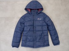Berghaus Girls Puffer Coat Size 11-12 Years Blue Jacket VGC