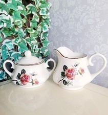 Vintage English Floral Sugar
