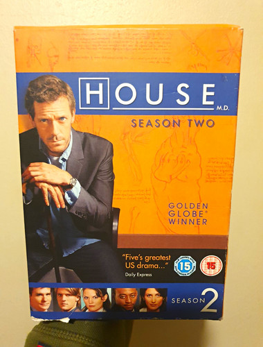 House season 2 dvd box - house, m.d.