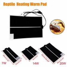 7/14/20W Reptile Heat Mat Heating Warm Heater Pad With Thermostat Controller