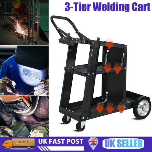 Tier trolley welding - 3-tier, cart