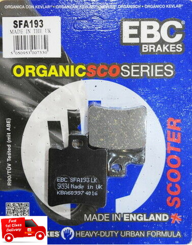 Sfa193 ebc brake pads - ebc,