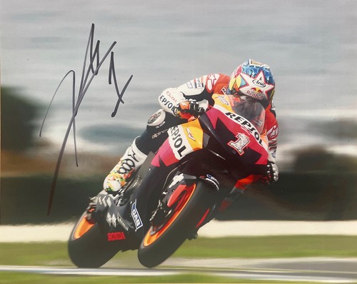 Nicky hayden signed 10x8 - hayden,