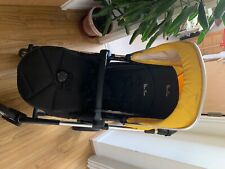 Silvercross Pioneer Pram - Chrome chassis, Cover- Yellow and seat liner
